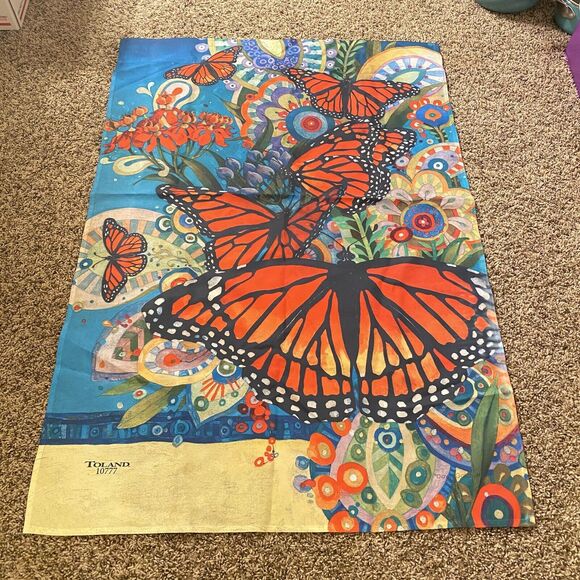 Toland Home Garden 10777 Monarch Madness Butterfly Yard Flag 28x40 Inch - Picture 1 of 5